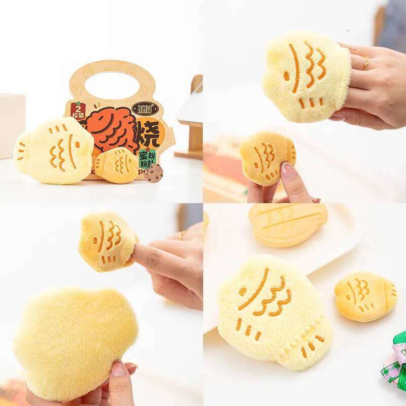 Lishu 2PCS Makeup Sponges Air Cushion Foundation Blusher Loose Powder Make Up Setting Blender Puff Cosmetic Applicator Tool X250717
