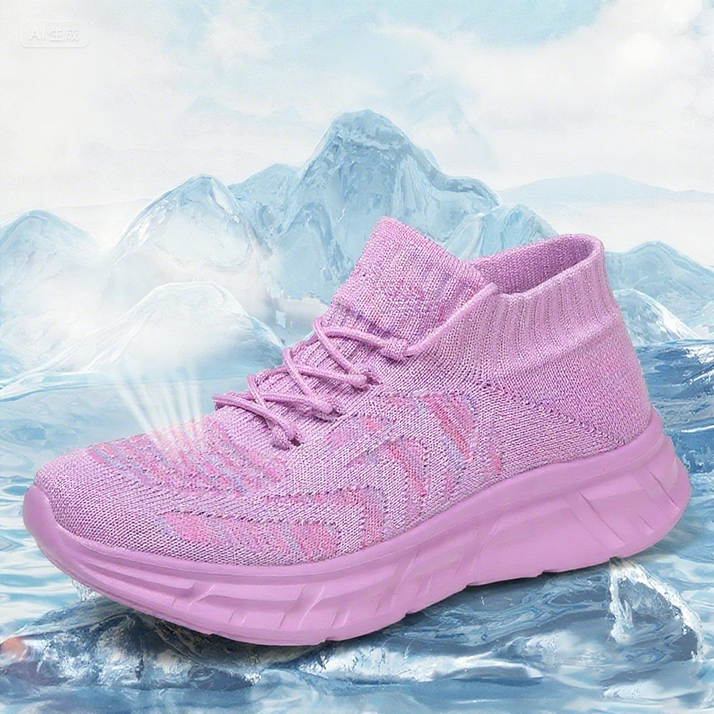 Summer new mesh shoes for fitness walking, lightweight and comfortable, breathable for outdoor exercise.