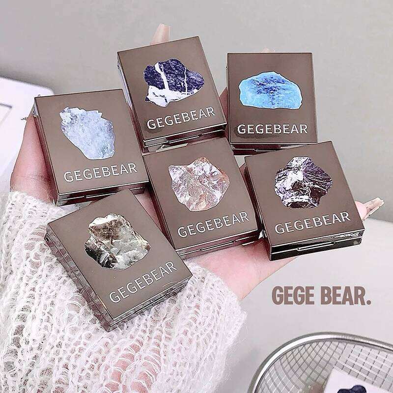 Gege Bear Eyeshadow Highlighter Pearlescent Flash Long-Lasting Single-Color lti-pose Powder X250717