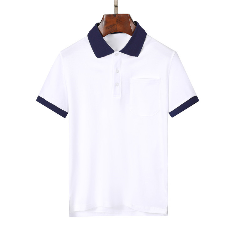 Polos Designer Polos Da Maschile Polos Casualmente Cotone Traspirante Comodo Ev…