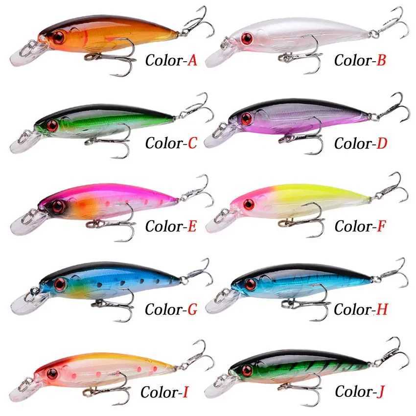 1PCS Laser Minnow Fishing Lure 11CM 13G pesca hooks fish wobbler tackle crankbait artificial japan hard bait swimbait Z250717