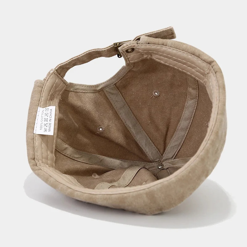 Wholesale Washed Docker Beanie Brimless Cap Hat Without Visor Solid Color Retro Vintage Street Style Spring Autumn Outdoor 250715