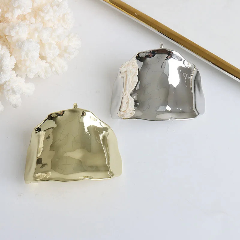Korean Metal Irregular Concave-Convex Lava Insert Hairpin for Women Retro High-Quality Ponytail Holder Hairpin Headdress 250716