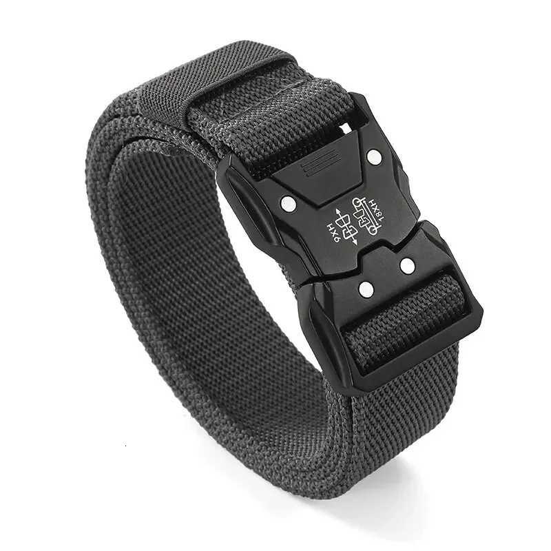 High Quality Men Belt Outdoor Work Training Belt Woven Belt Canvas Multi Function Belt Denim Belt W250717