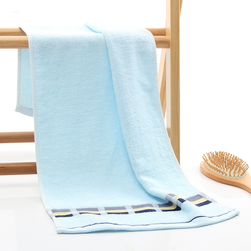 4 sets of high - quality pure cotton towel sets for home use including adult face towels that are thick absorbent luxurious bathroom towels and beach 