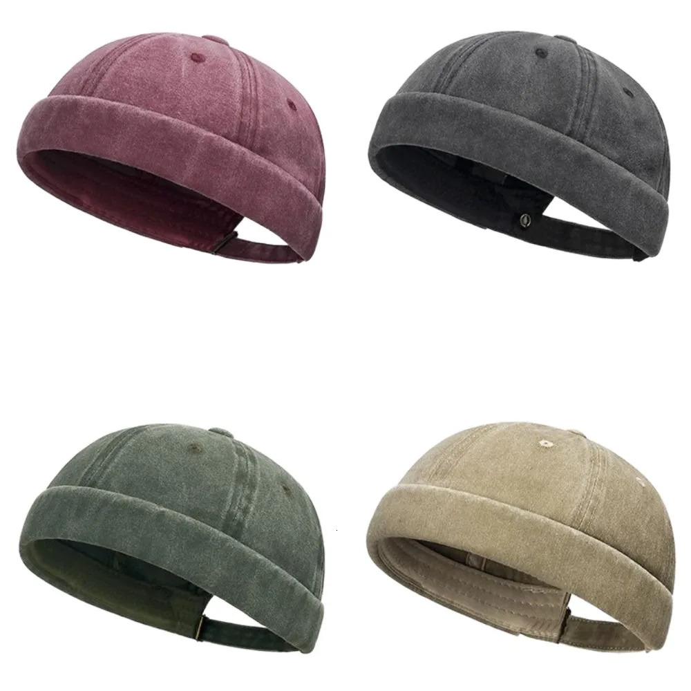Fashion Hip Hop Beanie Street Hat Men Skullcap Women Spring Brimless Baggy Melon Cap Cuff Docker Fisherman Beanies Hats 250715