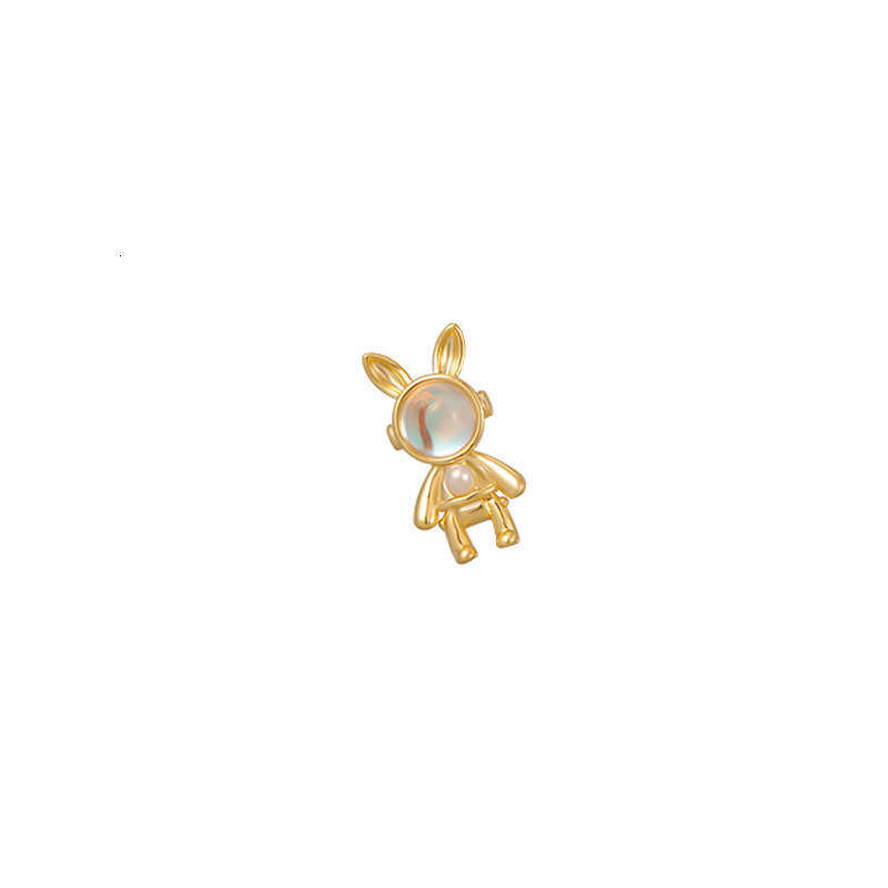 2023 New Tiktok Trending Pendant Aurora Stone Rabbit Cat Star Universe Necklace For Women 823