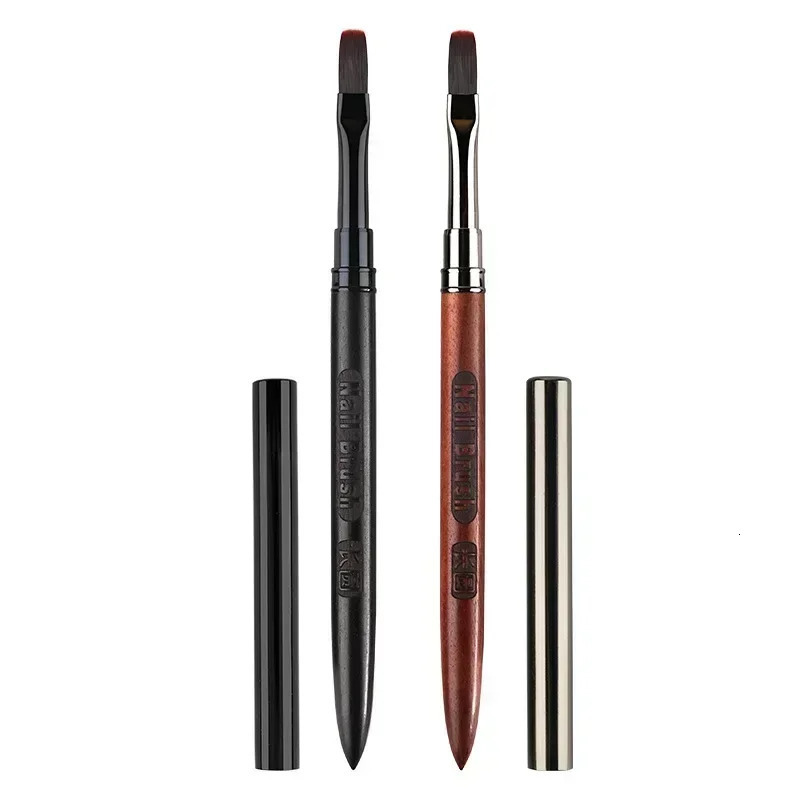 Wood Gel Painting Brush Nail Art for Gel Tip Extension Acrylic Builder Accessory Nail Art Brushes Manicure UV Gel Nails Brush 250716