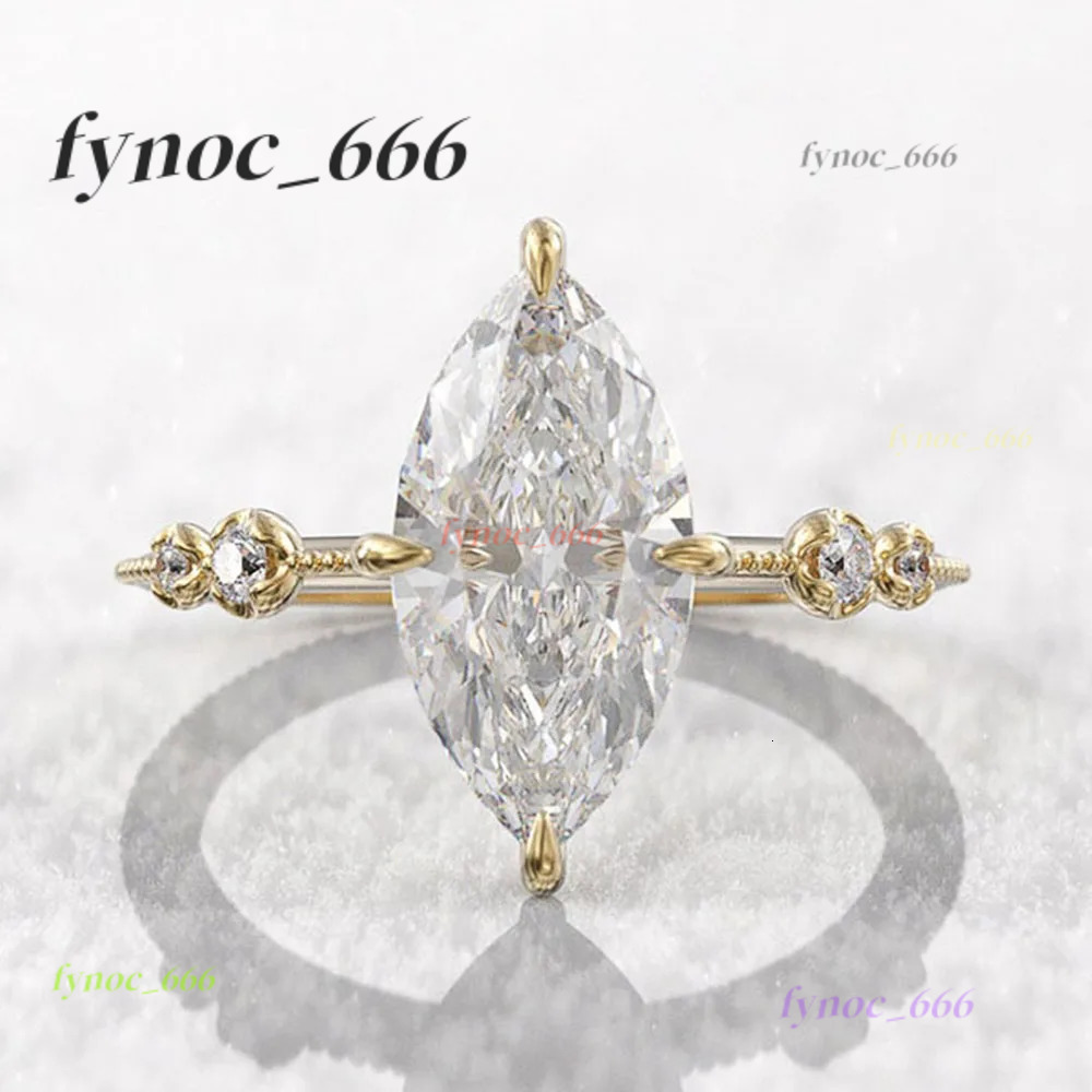 AAA Crystal Marquise Cubic Morganite Rings for Women Fashion Thin Ring Engagement Wedding Accessories Statement Jewelry