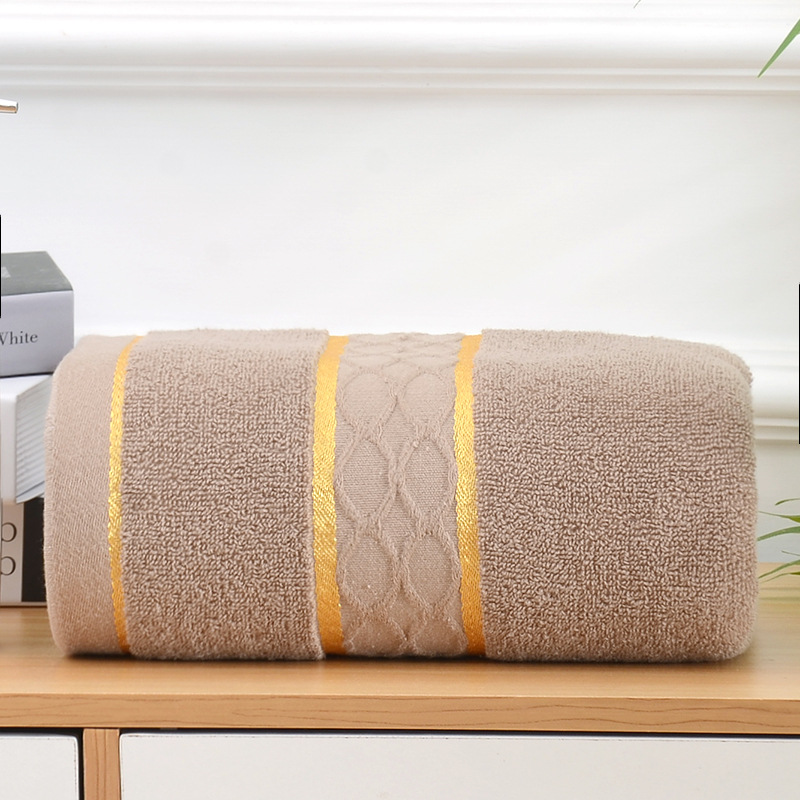 2 extra-large 100% pure cotton bath towel for adults unisex highly absorbent suitable for cycling and available for customization