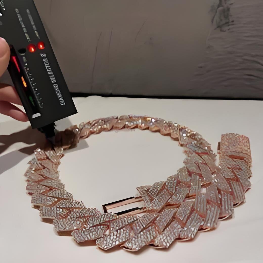 Chain Cuban Necklace Vvs Jewelry Custom Designer K Moissanite Iced Out Sterg Sier Pass Dia Test Hip Hop Chains For Men Jewelery S 7B80 Free shipping