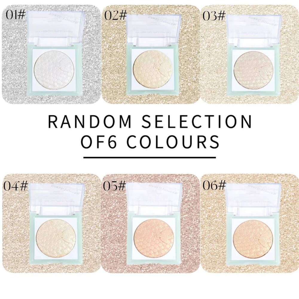 1pc Baked Highlighter Matte Powder Blush Contour Palette Natural Nude Pearlescent Fine Flash Longlasting Brighten Face Makeup X250717