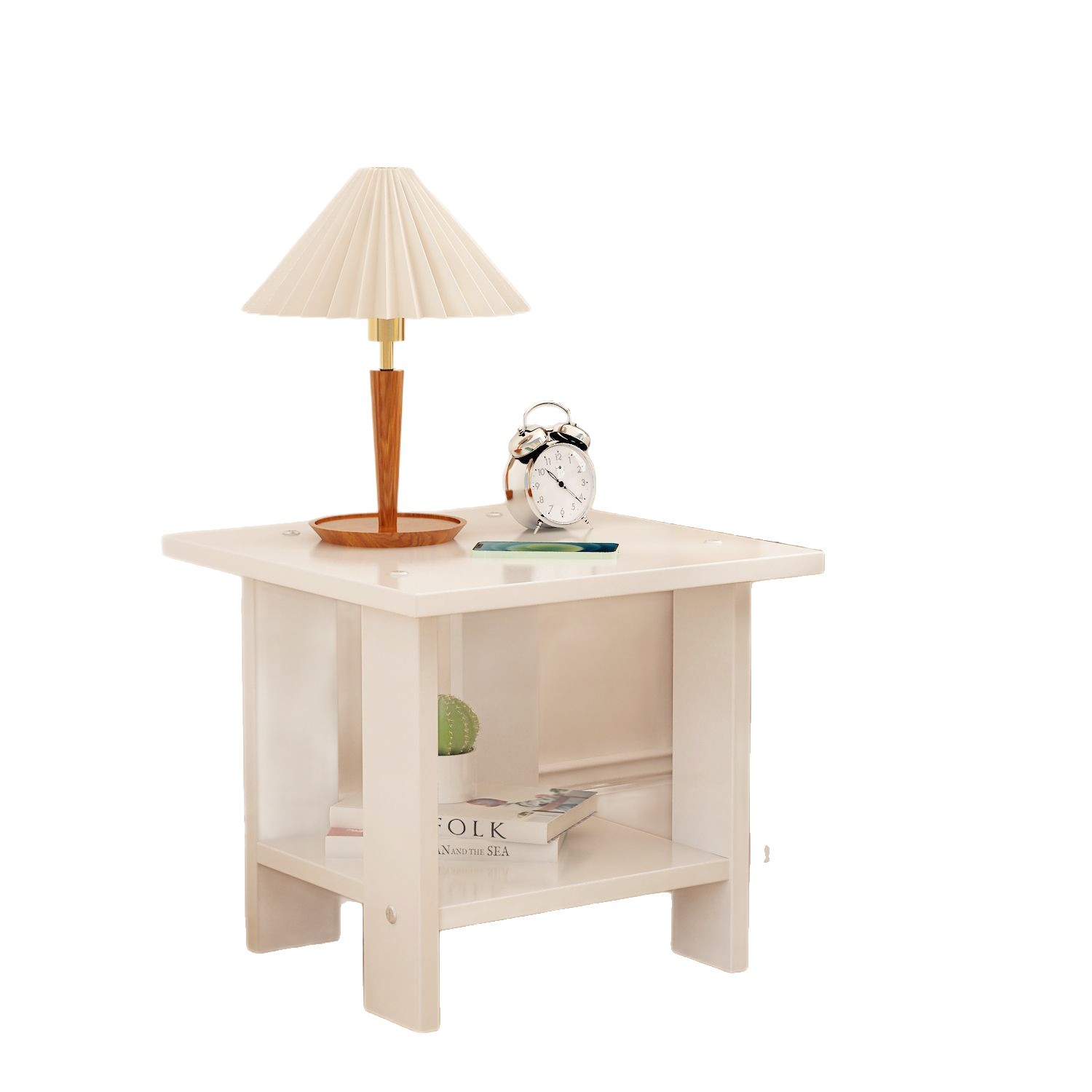 M9091 Coffee table rental bedside shelf Nordic simple tea table