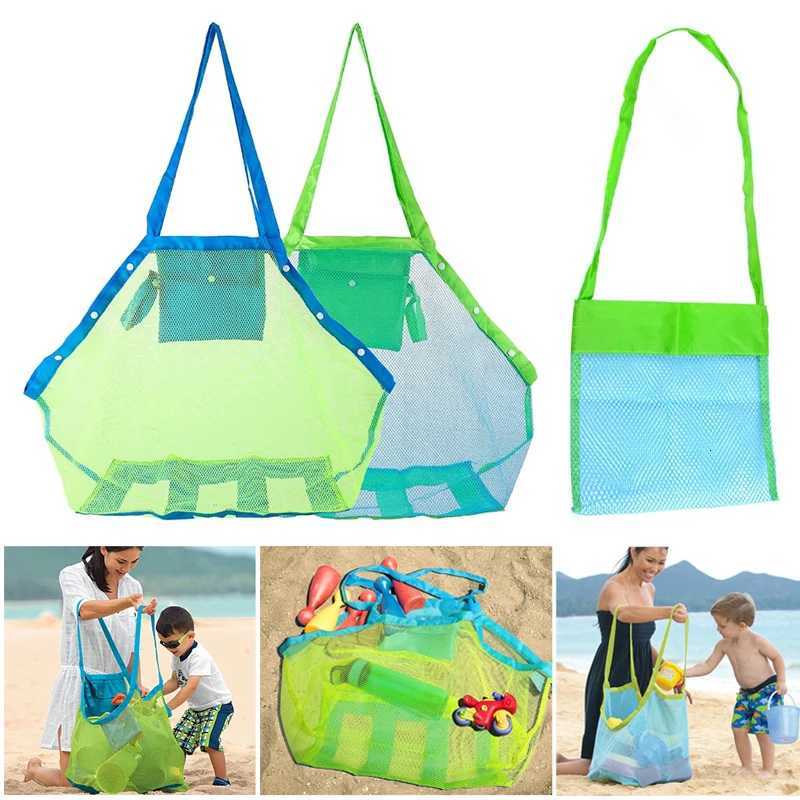 Protable Beach Bag Anti-sand Net Beach Toy Towel Storage Mesh Travel Large Capacity Toy Outdoor Waterproof Storage Bags Z250717