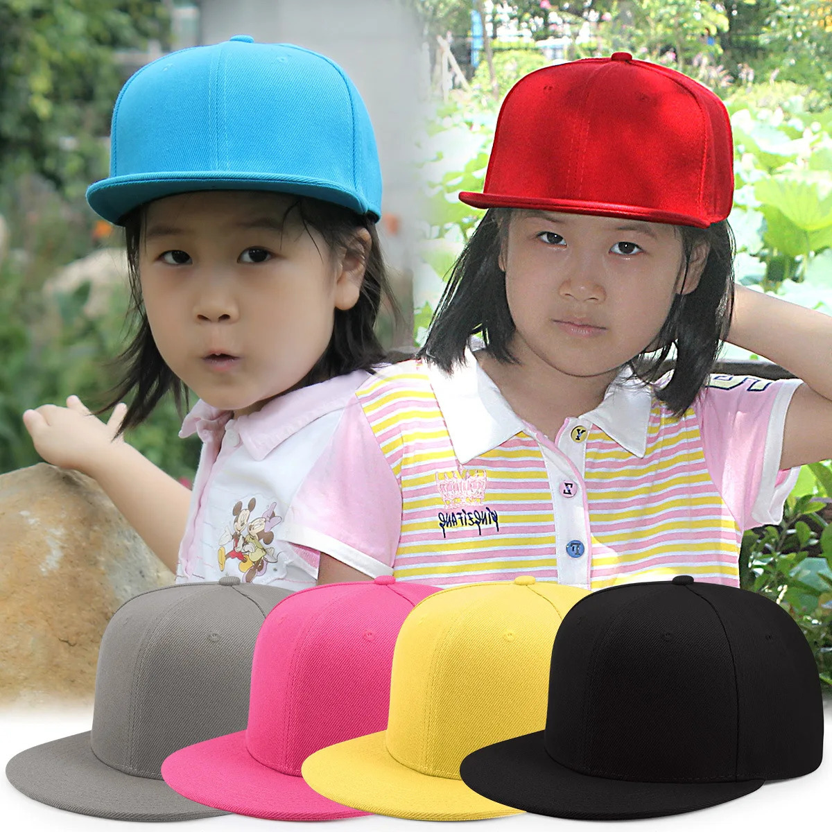 Men Women Multi Color Baseball Cap ed Cap Streetwear Hip hop Dad Hat wide Flat Brim Hat Outdoor Sun Hats for adult 250712