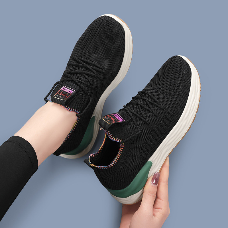 Women's new mesh casual shoes, comfortable and breathable sports shoes, designer shoes, multifunctional walking shoes