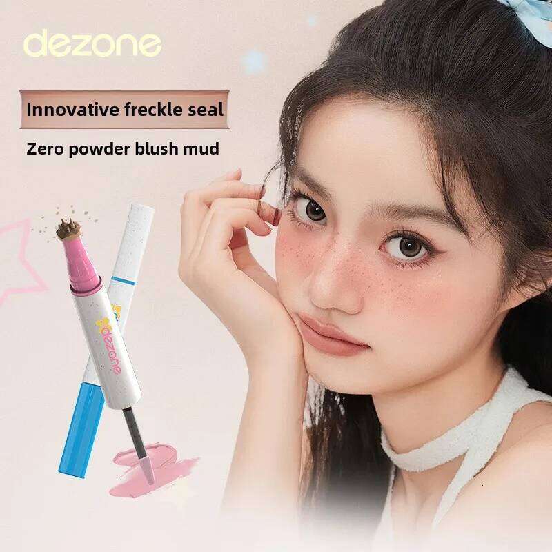 DEZONE Blush Pencil Long Lasting Waterproof Natural Looking Freckle Pen Fake Freckles Stamp 2 In 1 Sunkissed Makeup X250716