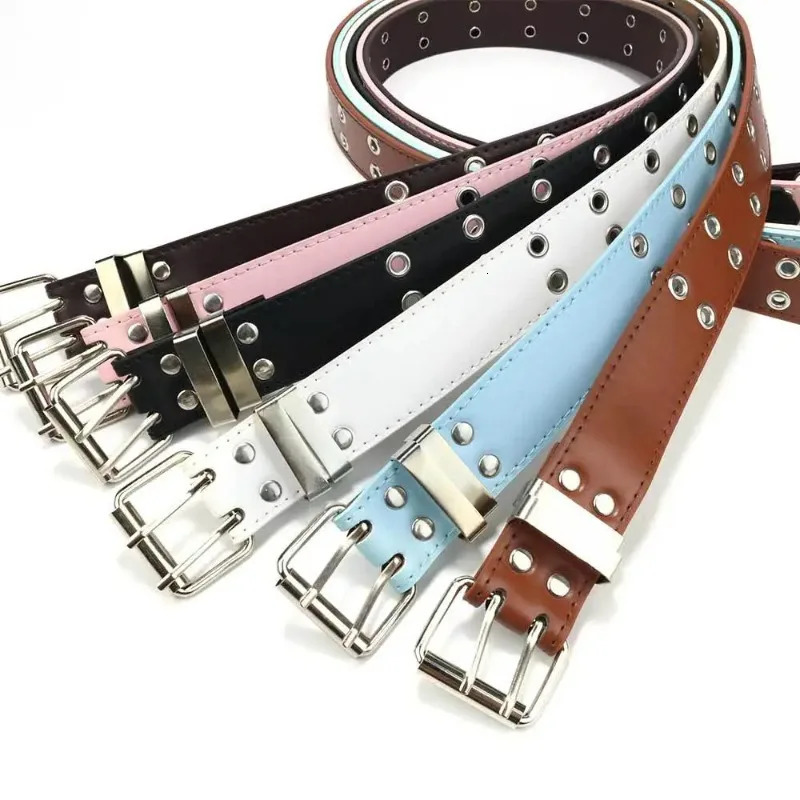 Punk Belts for Men and Women Accessorize Everything Y2k Niche Feeling Pink Chain Jeans with Air Eye Belt Chain Belt 250717