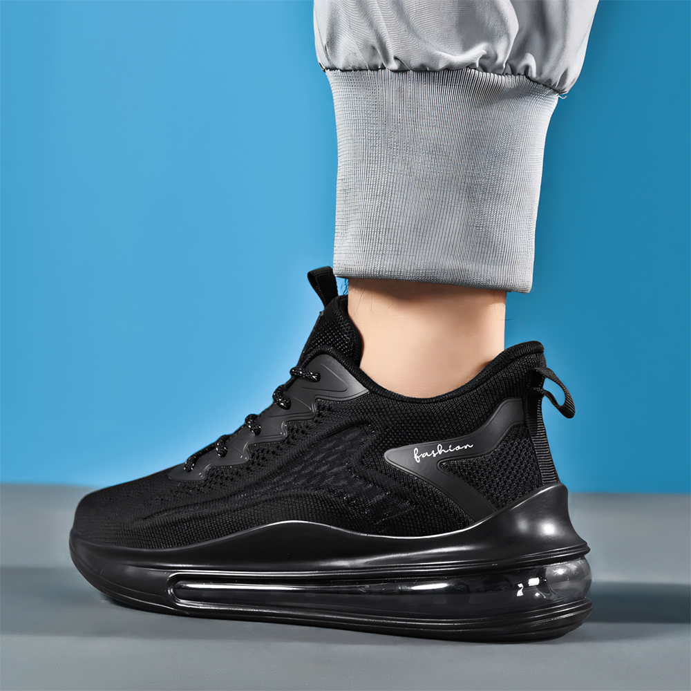 HW-6935 men's running shoes, height increasing air cushion men's 2025 spring and autumn new trend breathable soft sole men's casual spo