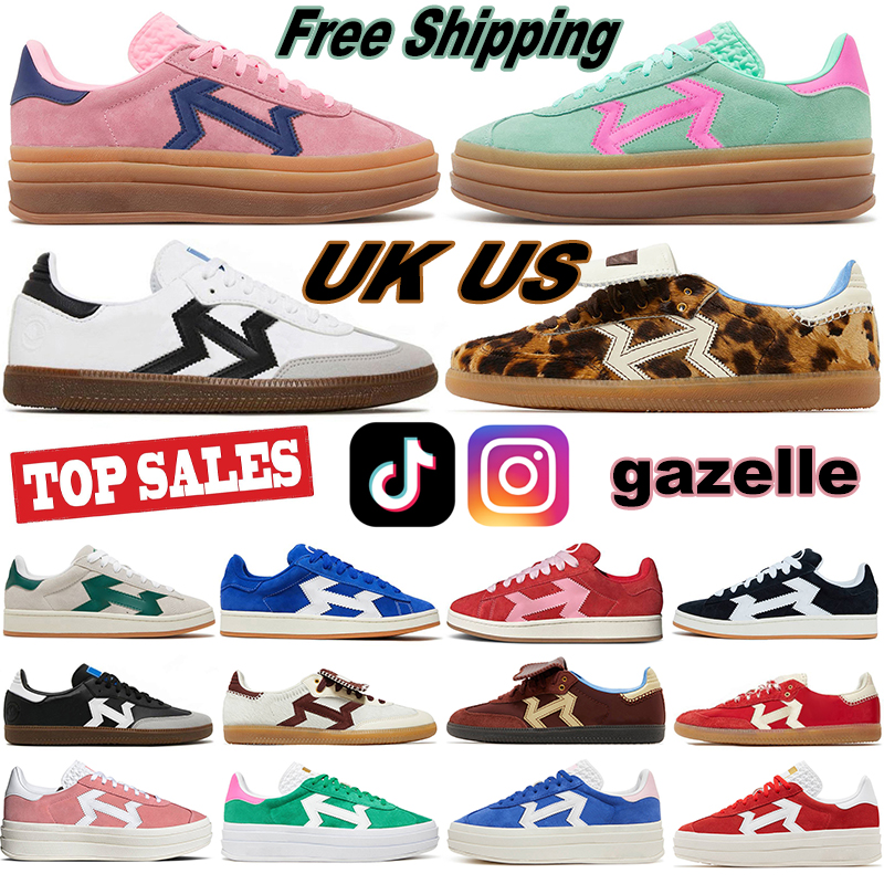Casual Shoes men women flat sneaker classic tiktok ins hot Leopard Cream White black grey crystal green trainer free shipping designer soprt school size 36-45