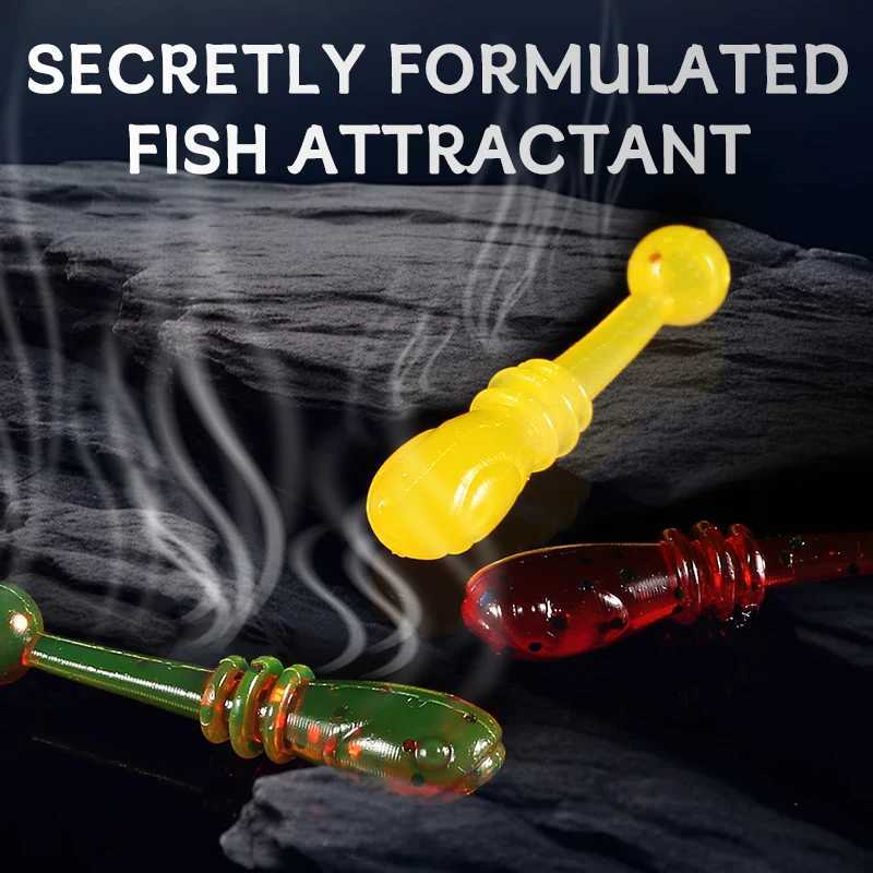 Supercontinent soft bait new whitebait 2cm/50pcs sinking trEMor bait Soft Fishing Lure Fishy Worms lure Z250717