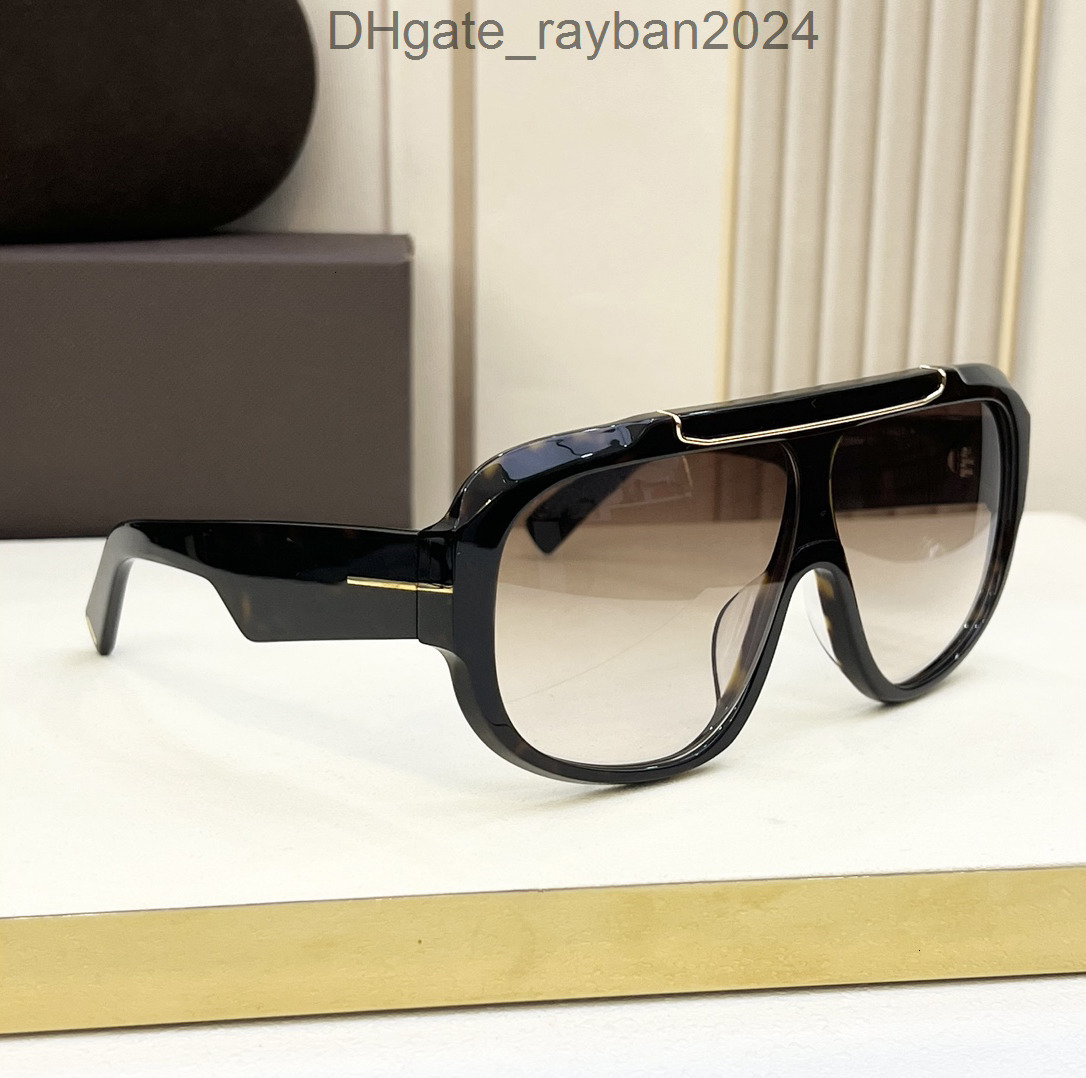 designer Occhiali Men Sunnies de Oversize UV400 Shield Summer Shades 1093 Lunettes Wrap Soleil Glasses Sunglasses da sole Bla tf Q1Q TF Tom''Ford''Fordd''Sunglasses XVV7
