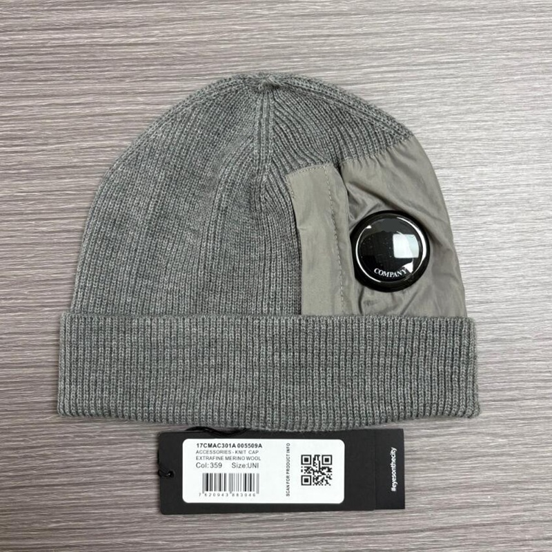 Extra fine merino wool utility hats casual men beanies outdoor knitted warm women skull caps size free