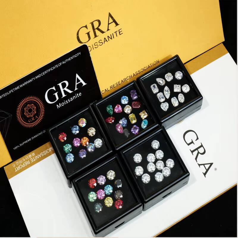 Wholesale 10K 14K 18K Gold Vvs Moissanite Engagement Rings Women 925 Silver Diamond Emerald Radiant Oval Cut Gold Ring Jewelry