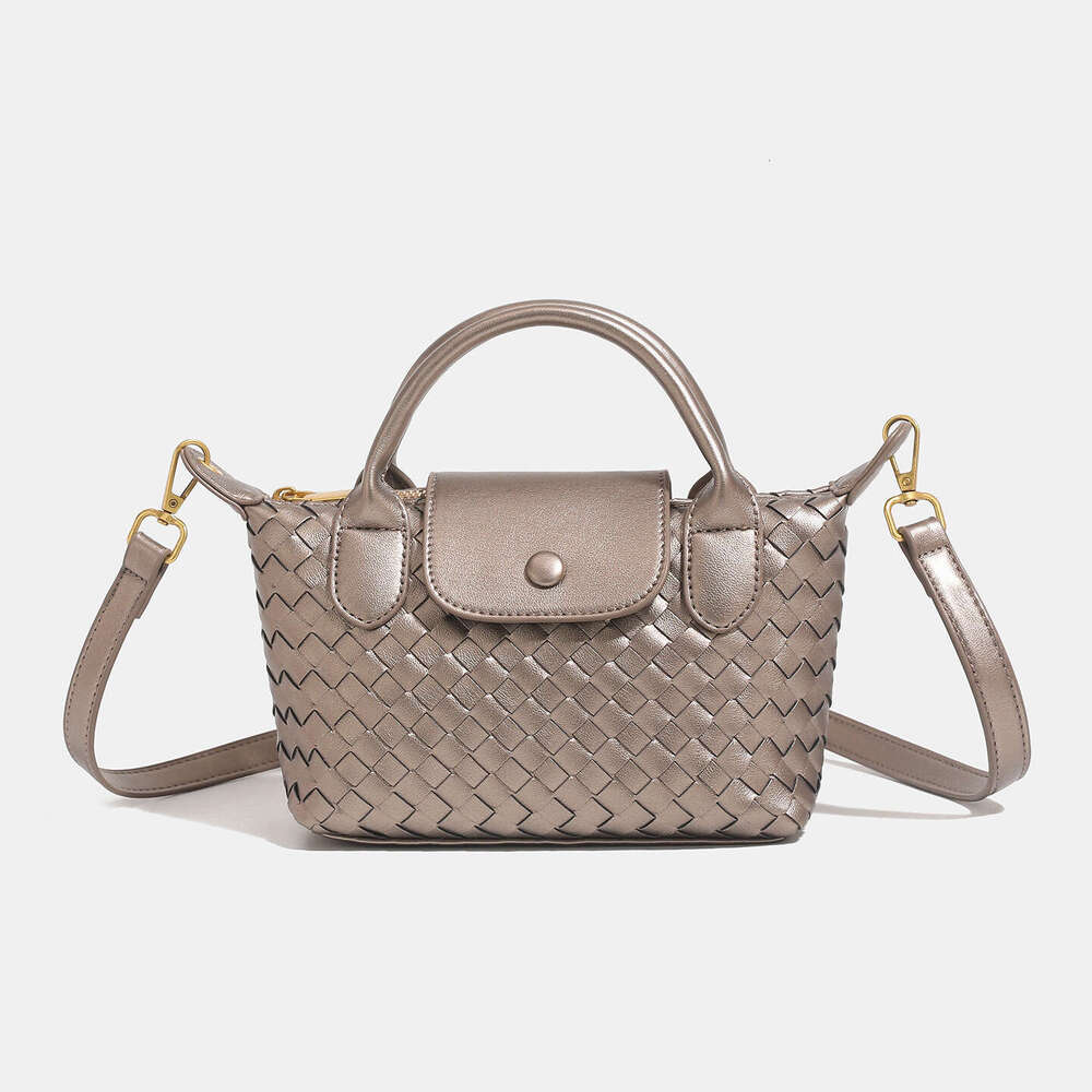 Woven for Women New Handbags Trendy Crossbody Dumpling Niche Style Commuter Shoulder Bag
