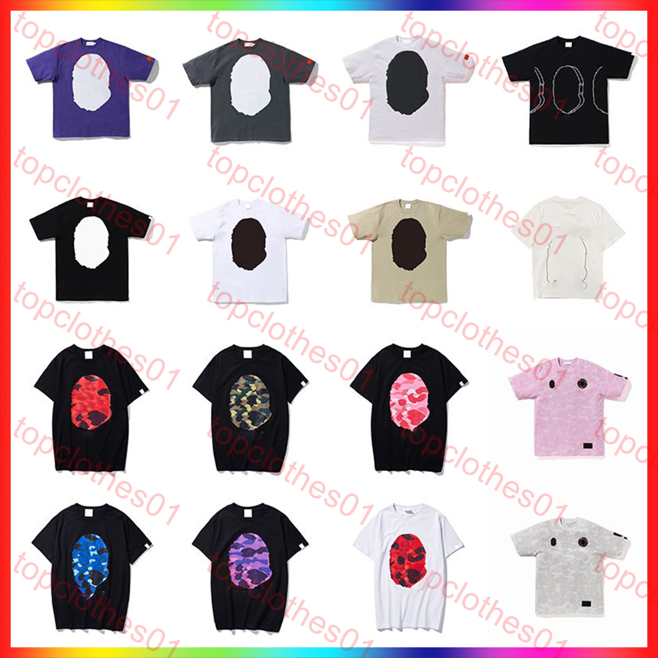5A Designer Mens T Shirt Tops T-Shirts sporty Womens Tees Trends Designer Cotton Short Sleeves Luxury Sharks Tshirts Clothing Street Sleeves Clothes