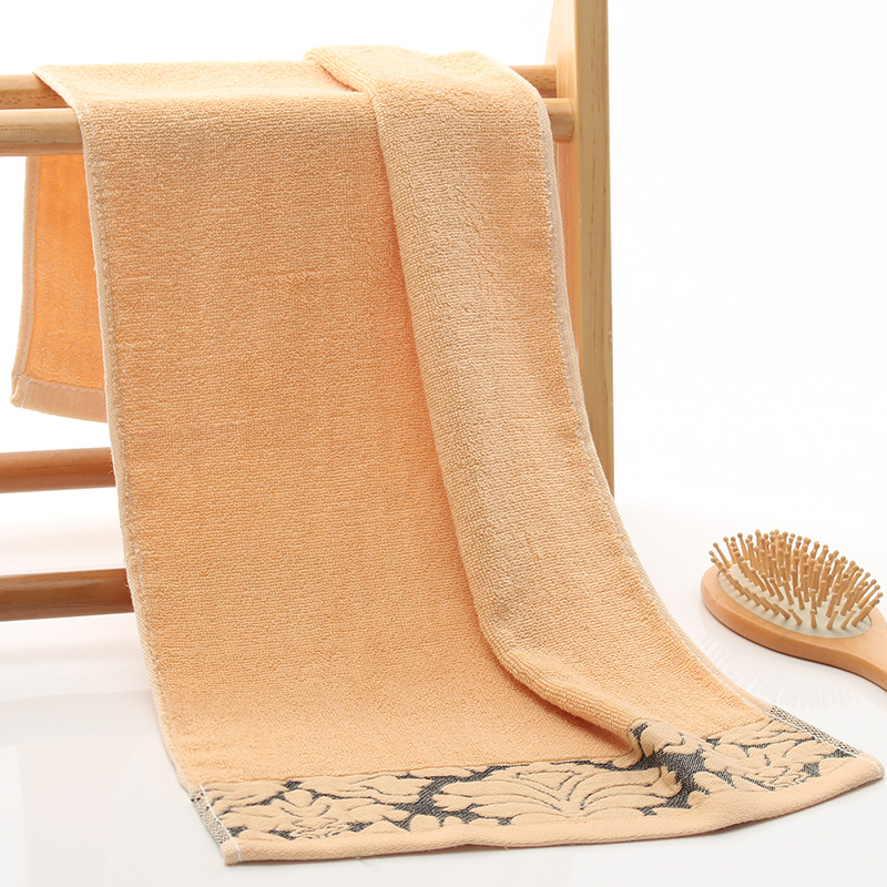 8 pieces Pure Cotton Towel 33x74cm Embroidered Towels For Adults Quick-Dry Thicken Soft Face Towels Absorbent