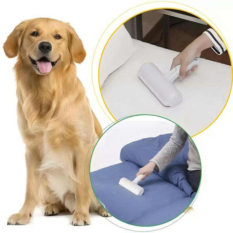 Easy-to-use Pet Hairs Removal Device - Non-Sticky Electrostatic Squeegee