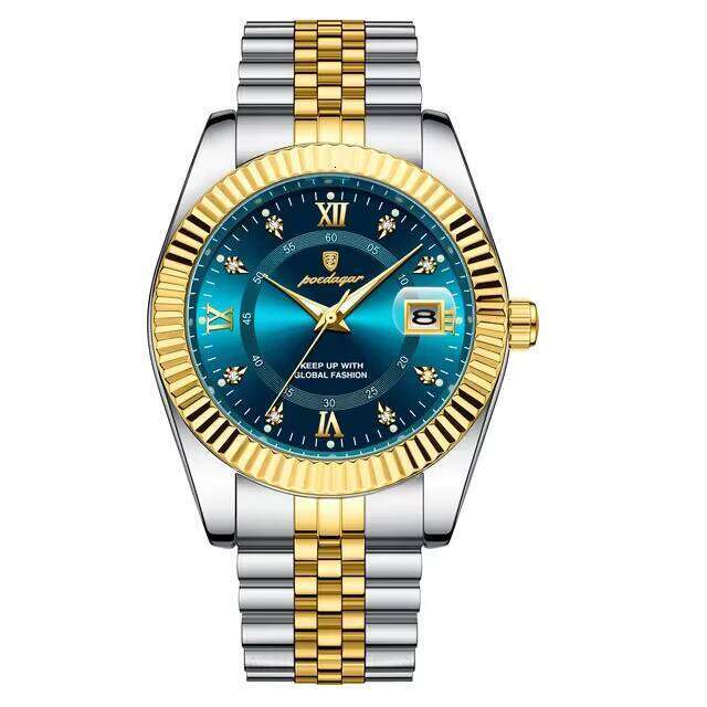 DHwatches Luxury Women's Watch - 30M Waterproof Stainless Steel Quartz Wristwatch with Date & Luminous (Model 780)