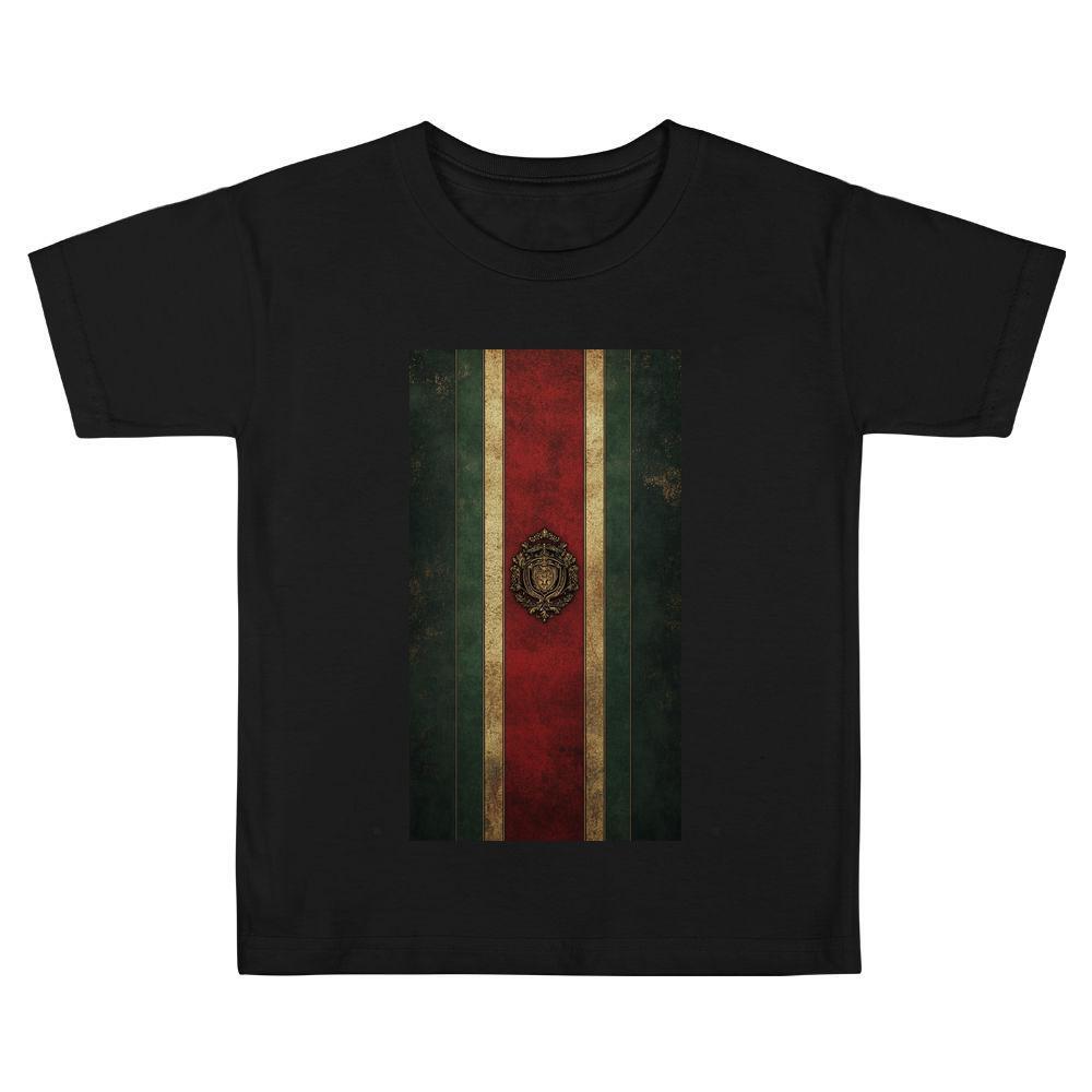 ddmywed Boy and girl Children's T-shirt a T-shirt with an image the flag of mexico on it