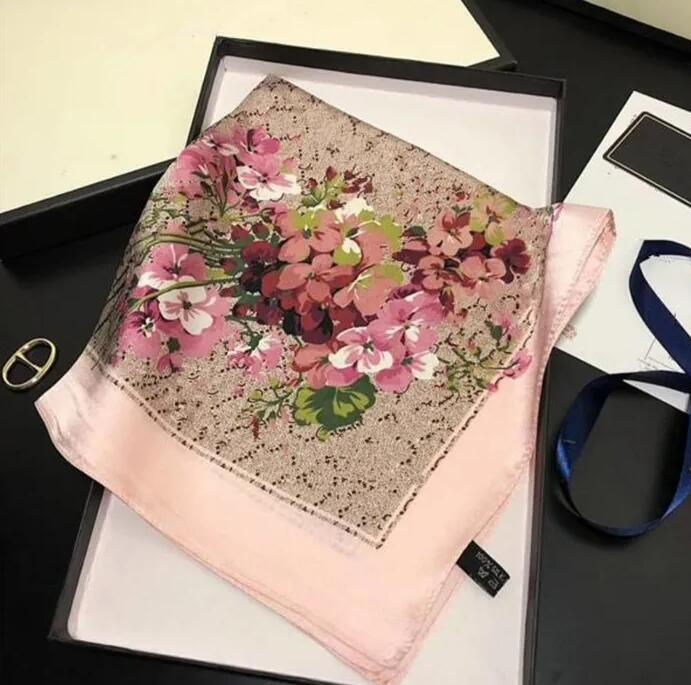 Designer Letters Print Floral Silk Scarf Headband for Women Fashion Long Handle Bag Scarves Shoulder Tote Luggage Ribbon Head Wraps Square gift