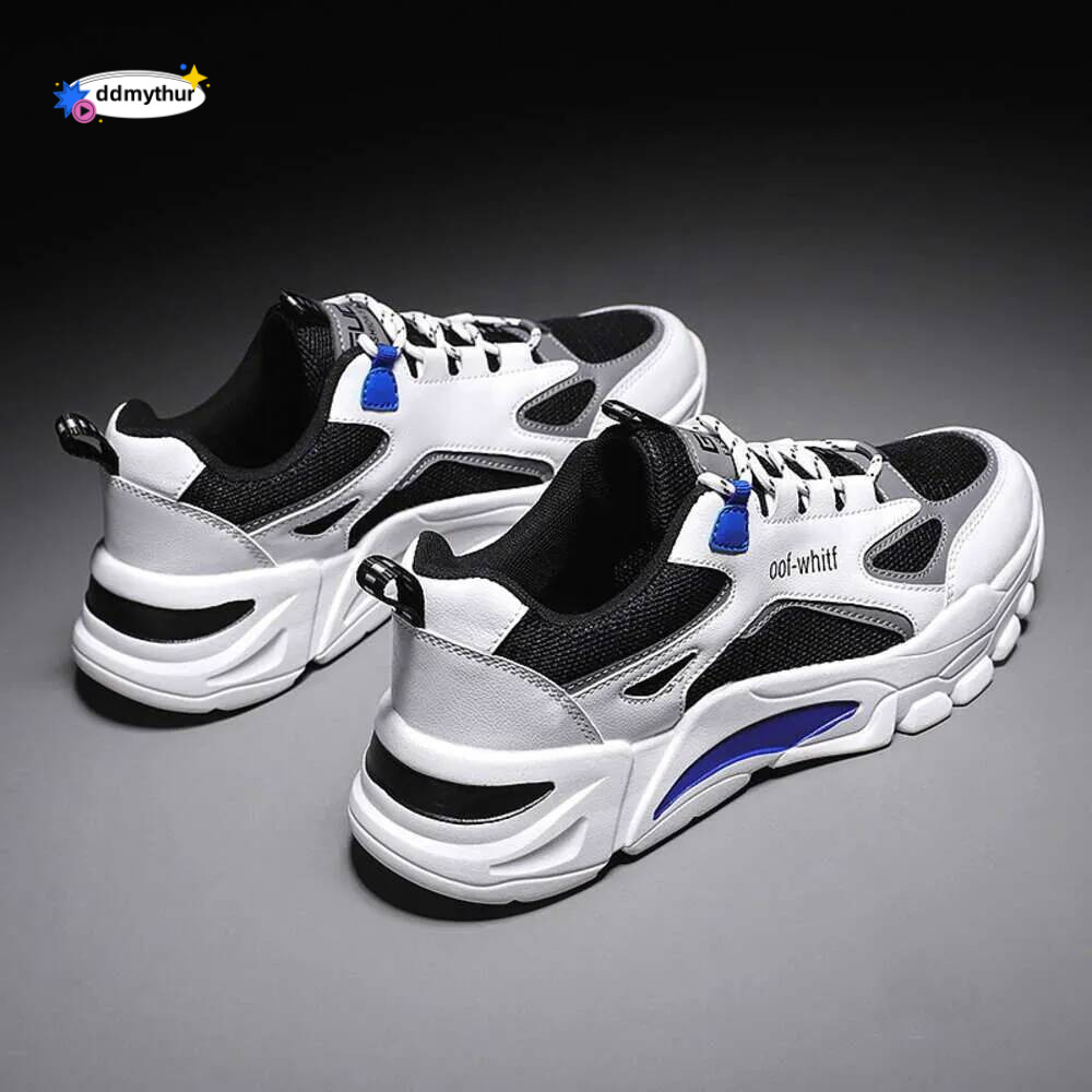 New Korean Edition Dad Trendy Fashionable Tennis Sports and Casual Men's Shoes ddmydog