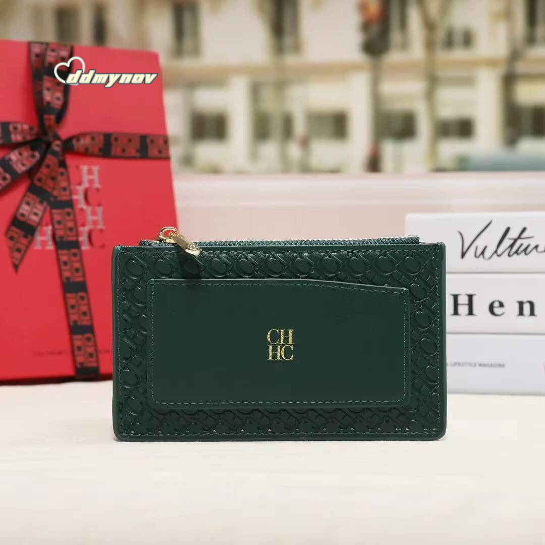CH Wallet Multi-Use Compact Fashion Money Clip Multiple Colors Elegant Convenient Boxes Simple Color Womens Card Bag ddmynov
