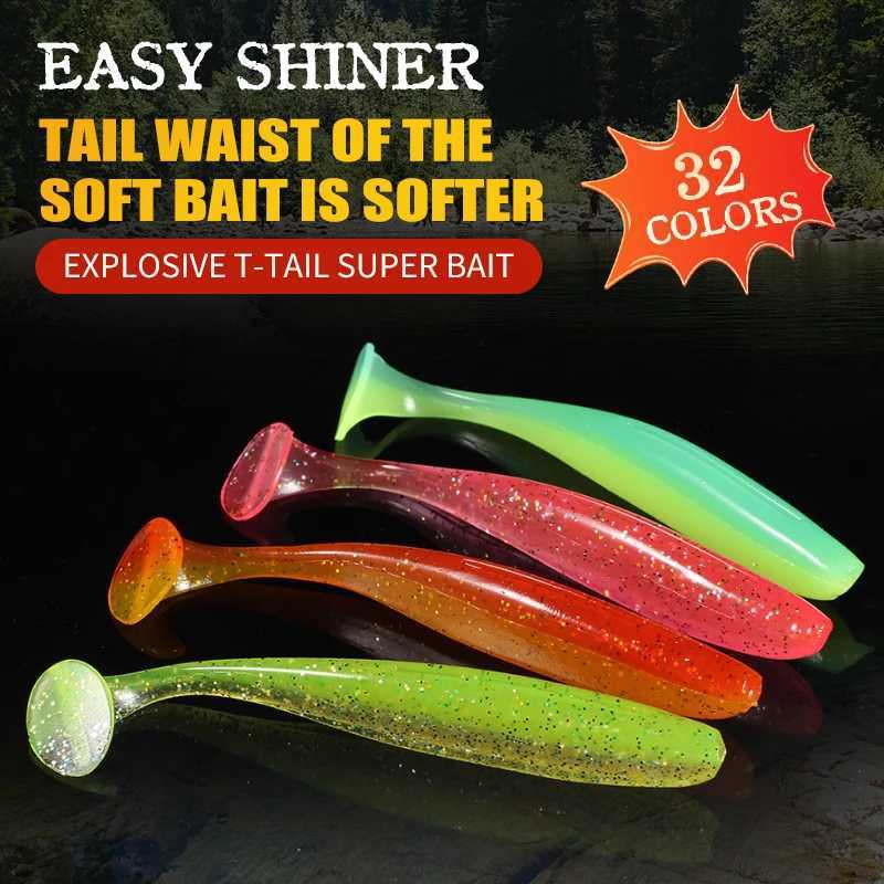 2021 Supercontinent shiner 50mm 75mm 100mm soft Artificial Bait easy for hooking up big pike Z250717