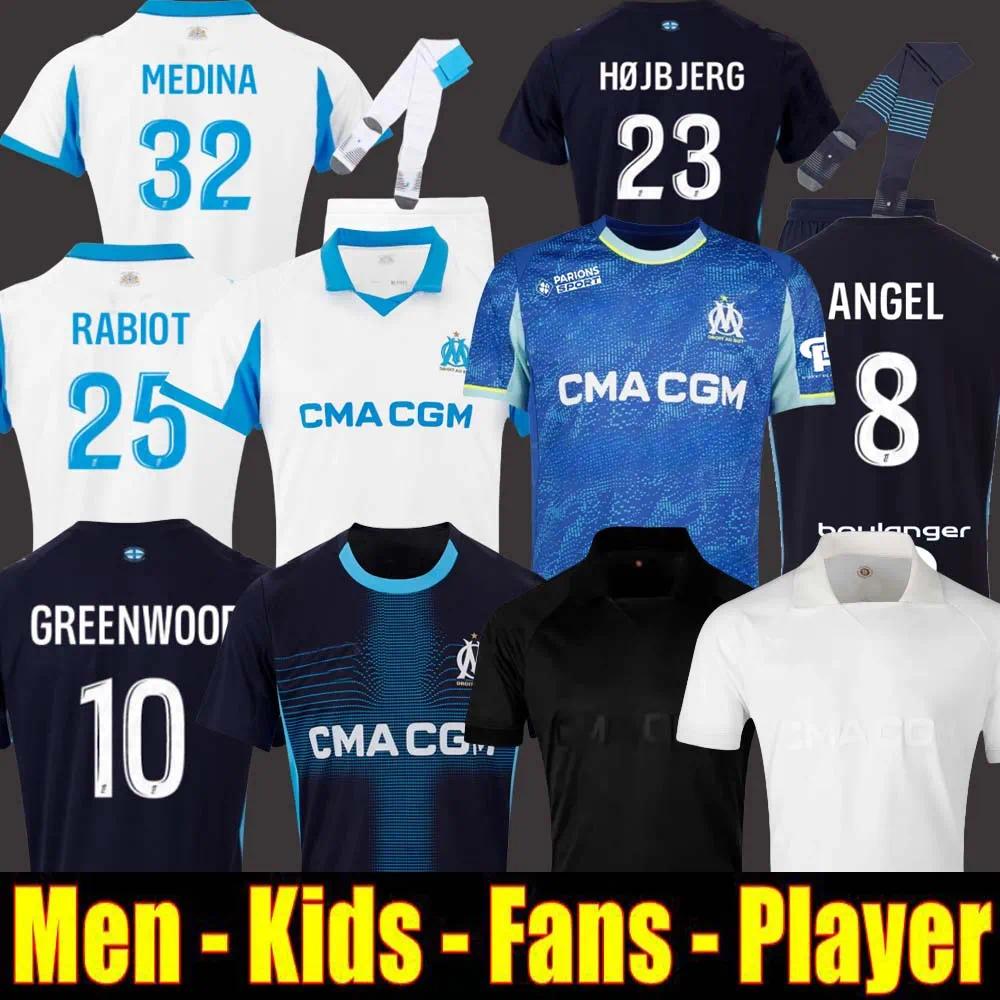 2025 2026 OM man GOUIRI 9 KIDS football shirt hommes enfants BALERDI RONGIER MEDINA ANGEL 25 26 maillot de foot GREENWOOD 125th Anniversary Soccer jersey ROWE RABIOT