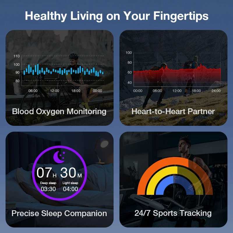 Aolon Gen3 Smart Ring Men Women Military Grade Titanium Steel Shell Health Monitoring IP68 3ATM Waterproof Multi-sport Modes W250717