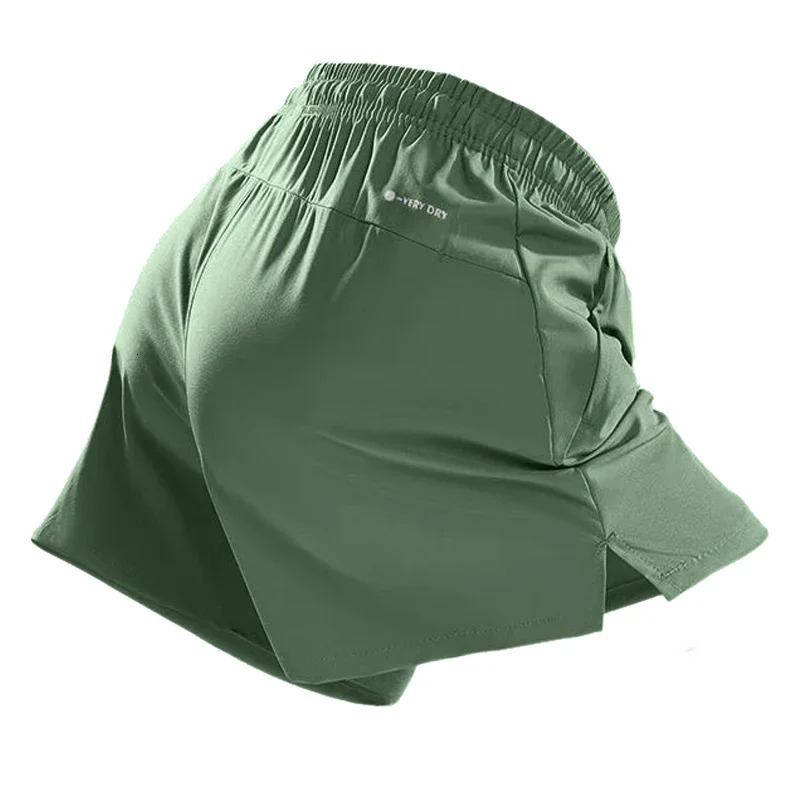 Mens Lightweight Casual Shorts with Pockets Basic Solid Color Short Pants Beach Men Summer Streetwear 250709