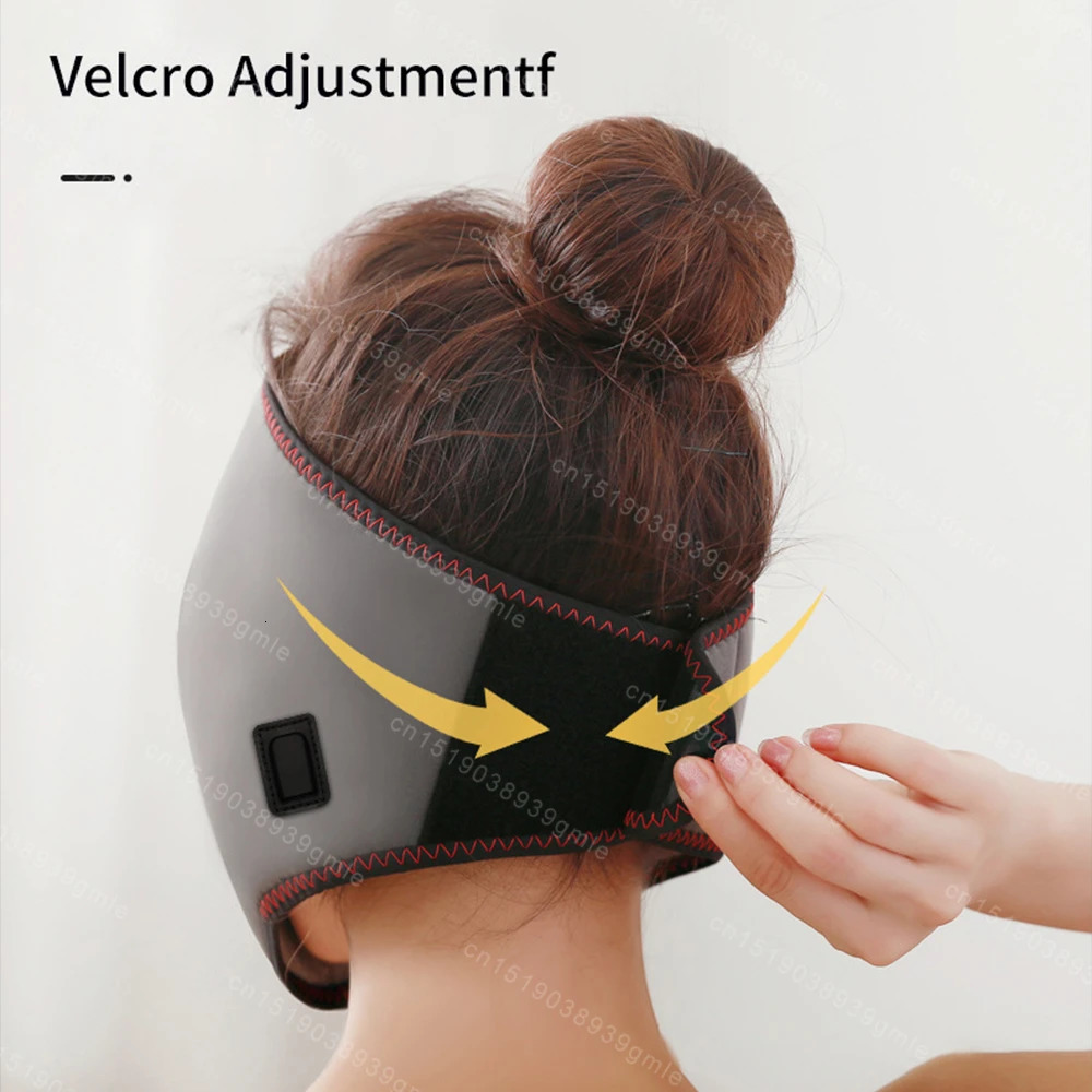 Electrically Heated Head Facial Paralysis Pack Massage Mask Face Aftermath Recovery Instrument Face Spasm Crooked Mouth 250716