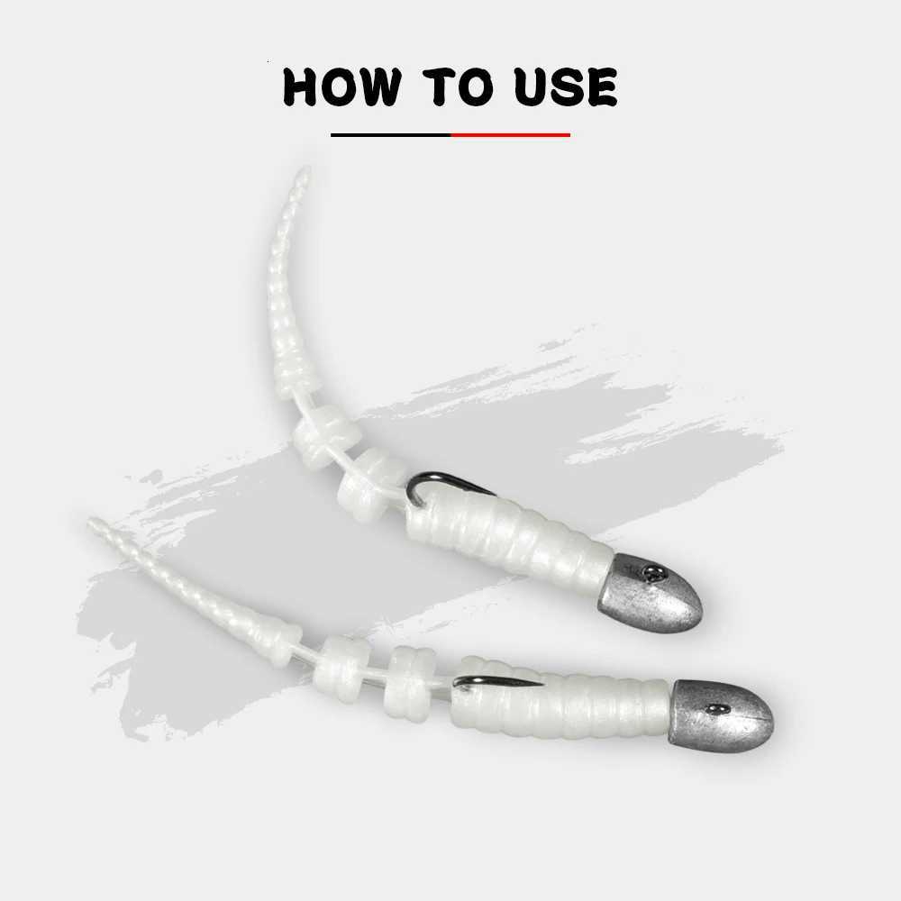 Spinpoler 20pc Light Game Ajing Fishing Lure Jointed Soft Bait Rockfish Ocean Rock Bait Silicone Swimbait Tackle Isca Esca Pesca Z250717