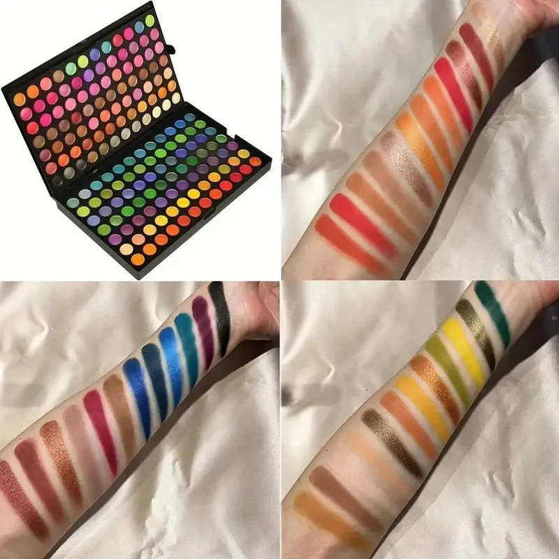 252 Colors EyeShadow Palette Makeup MatteShimmer and Metallic Shades Ideal for All-in-One Eyeshadow Set for versatile Looks 250712