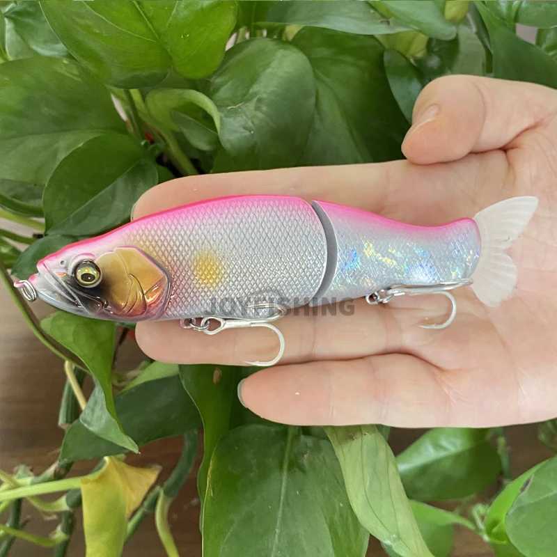 Big Fishing Lure Glide Bait 135mm 30g Multi Jointed Swimbait for Pike Salmon Walleye Bass Sea Fishing Hard Bait Wobblers Z250717
