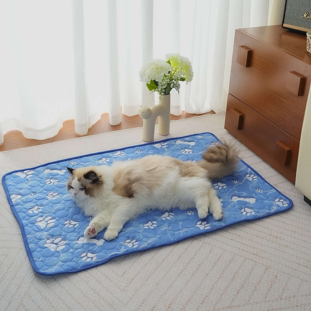 Summer Bed Dog Ice Silk Cat Cooling Mat Pet Supplies Dog Kennel