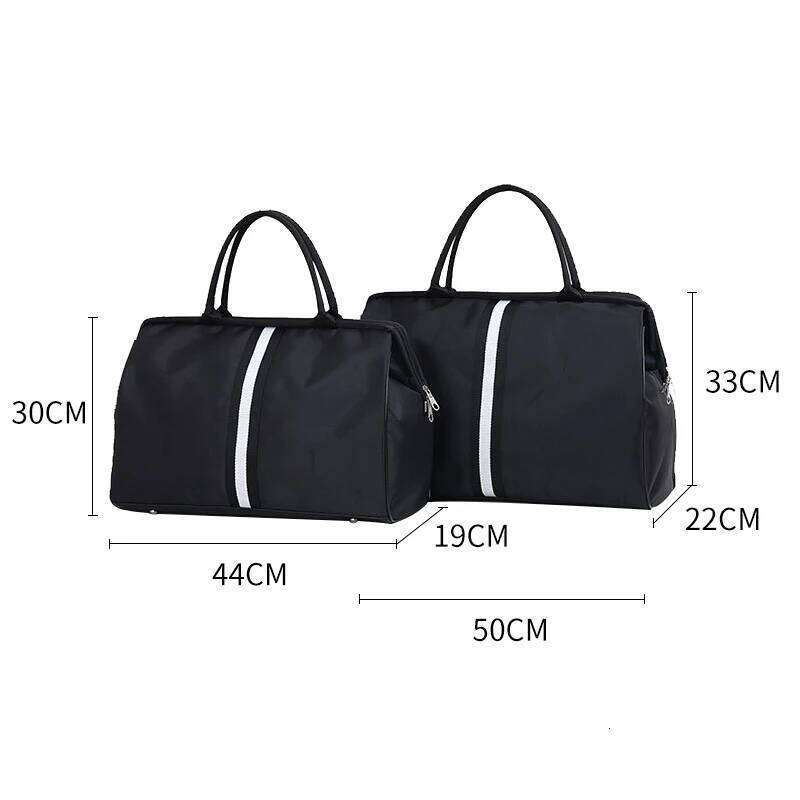 designer bag luxury bag Portable Travel Female Big Fiess Duffel Bag Men Weekend Bags Nylon Overnight Striped Women Handbags Bolsas Vie Xa637b