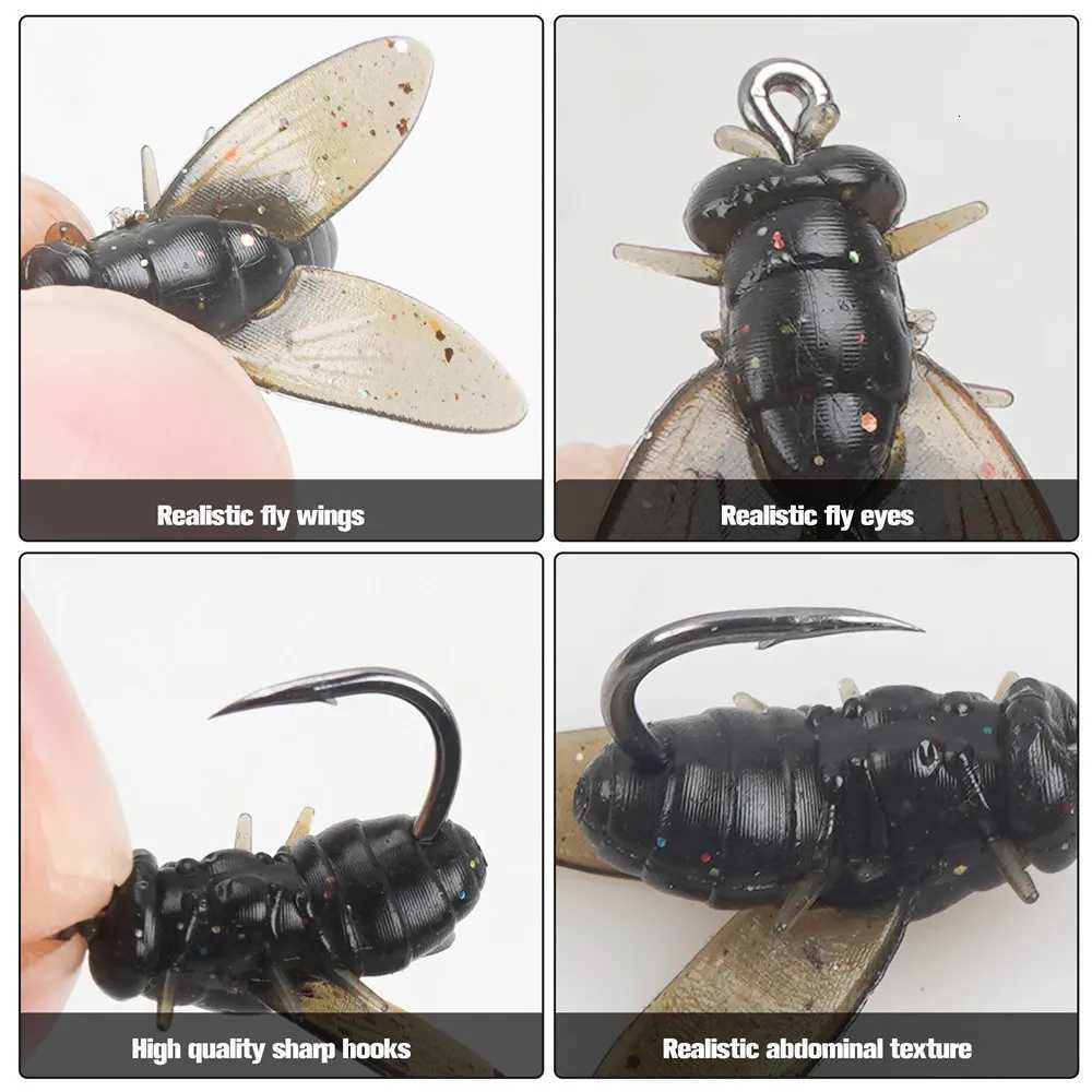 54/90/180Pcs Fly Fishing lure Dry fly Fishing Flies Topwater Fly tying Artificial bait for Trout Bass fly fishing Tackle Z250717