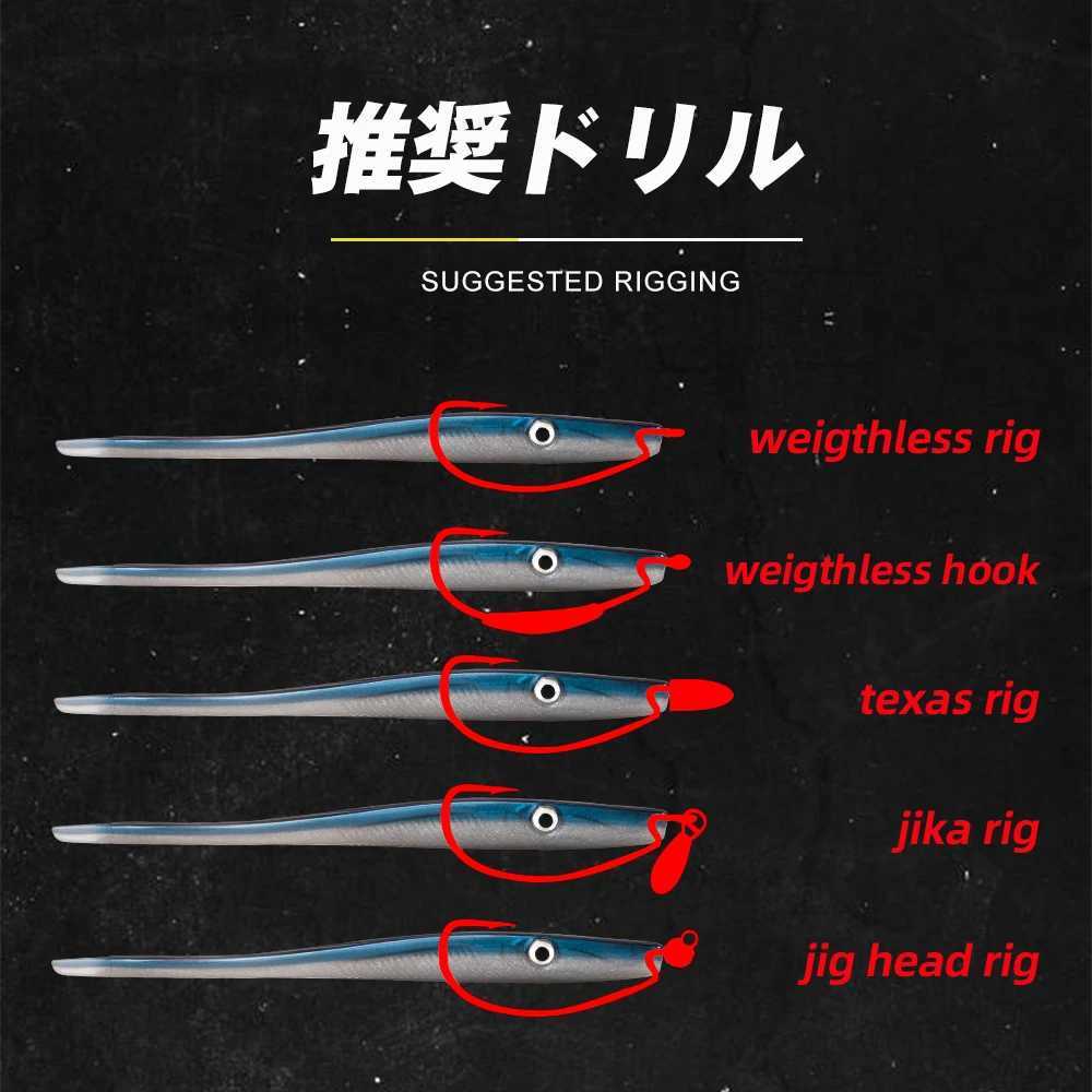 D1 Crazy Slug Hot Soft 130mm 6pcs/bag Artificial Bait Silicone Worms Shad Eel Seabass Needfish 2020 Fishing TackLE Z250717