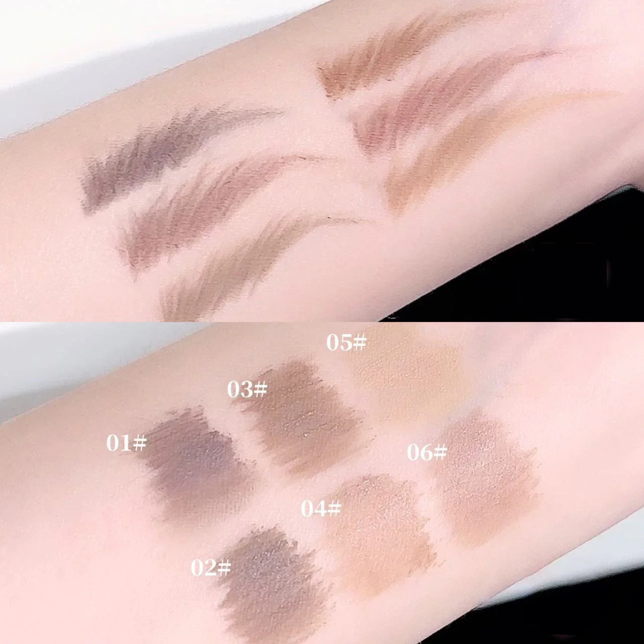 3D Eyebrow Dye Cream Gray Brown Double Head Eyebrow Pencil Long Lasting Waterproof Eye Brow Pen Tint Mascara Enhance Cosmetics 250712